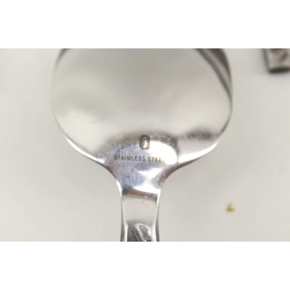 Gourmet Settings New Wave 6 Tablespoons Place Oval Soup Spoon Flatware‎ GS
